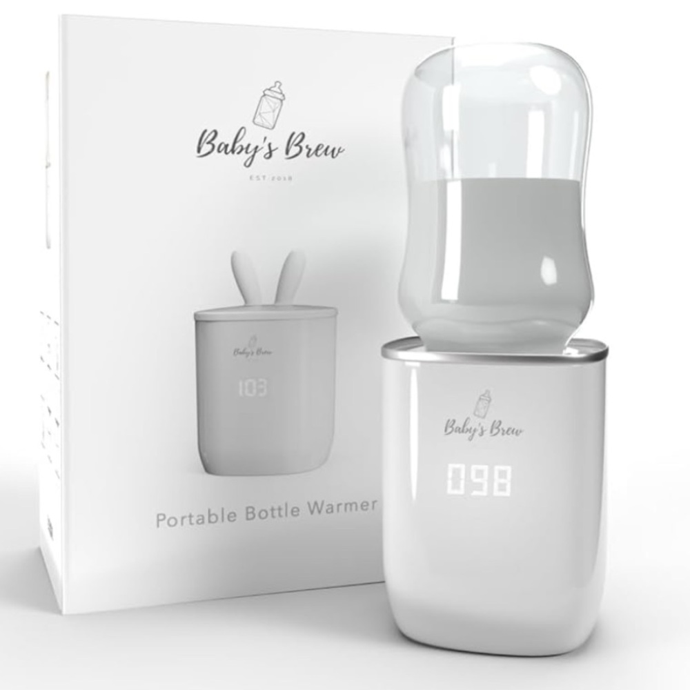 Baby's Brew White Bottle Warmer